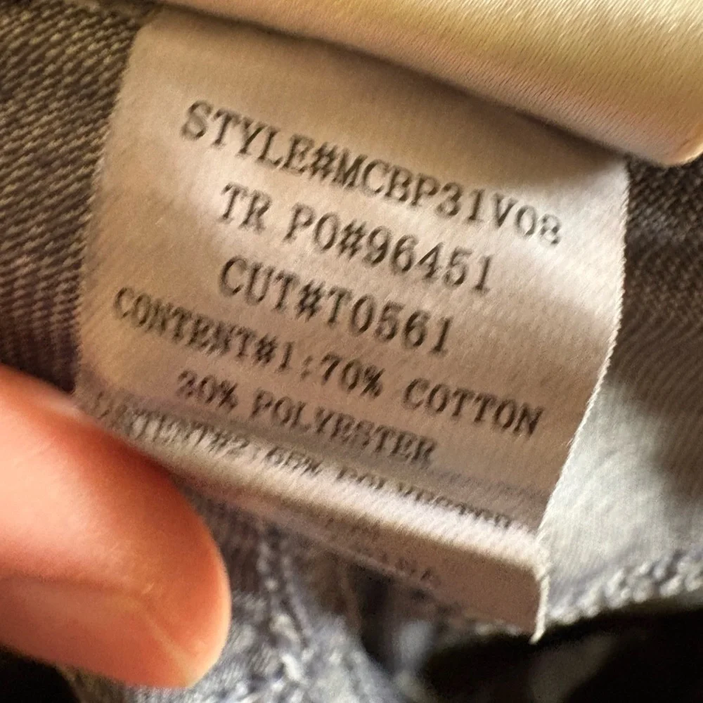 True Religion Pants Mens 28 Gray Cotton Bobby Pockets Straight Leg Y2K